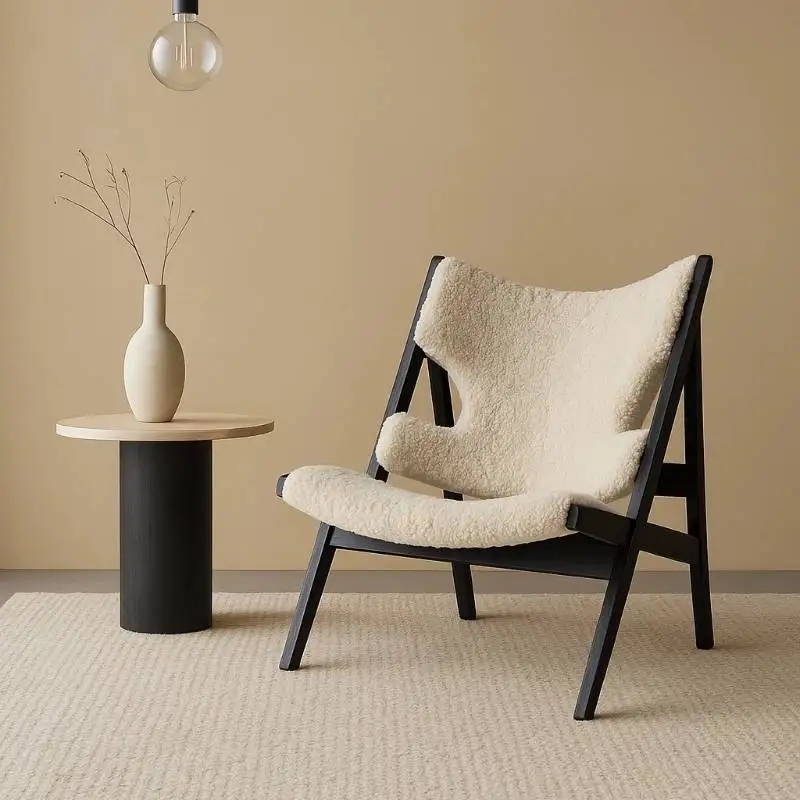 

Nordic Modern Living Room Chairs Single Beige Bedroom Reading Living Room Chairs Lounge Lazy Sedie Sala Da Pranzo Furniture