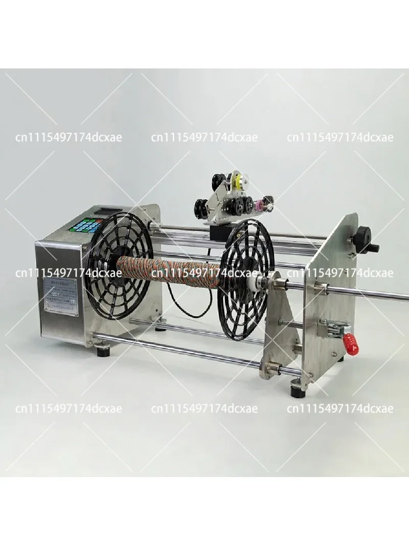 Enameled Wire Cable Elastic Flat Parallel Winding Machine Accurate Meter Counting Automatic