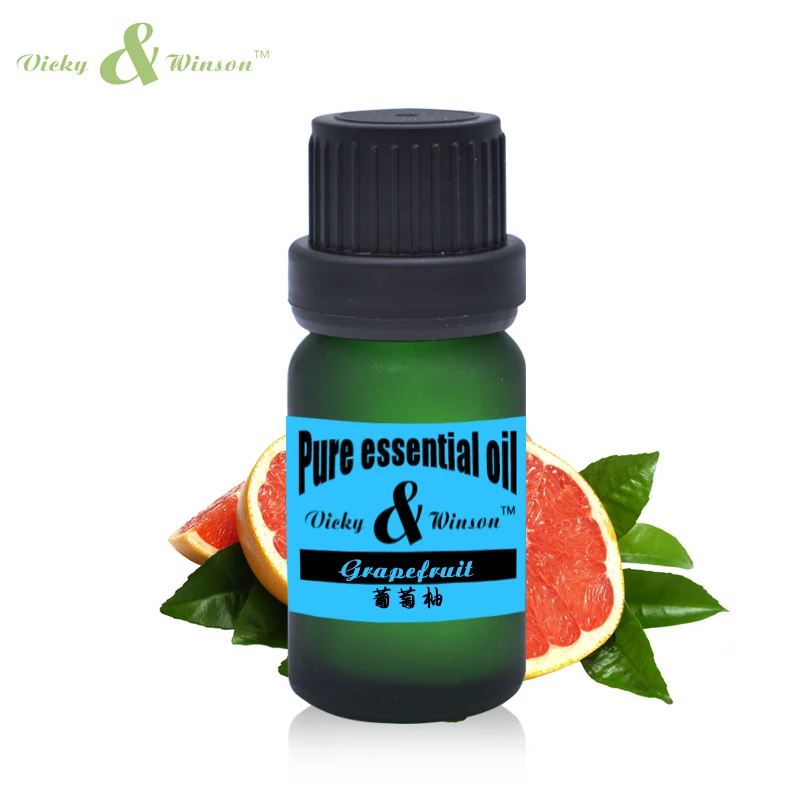 Vicky&winson Grapefruit essential oil 10ml Citrus paradisi oils pure natural Improve obesity edema Ease pressure Acne VWDF34