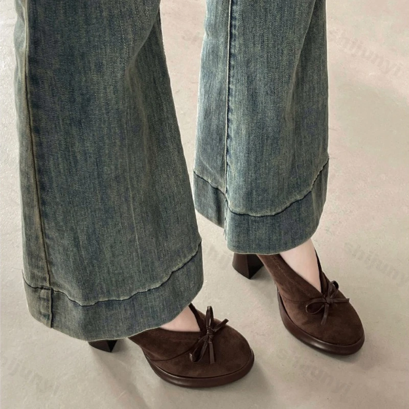 Women's High Heels 2025 Spring - Vintage Fashion Online review and price