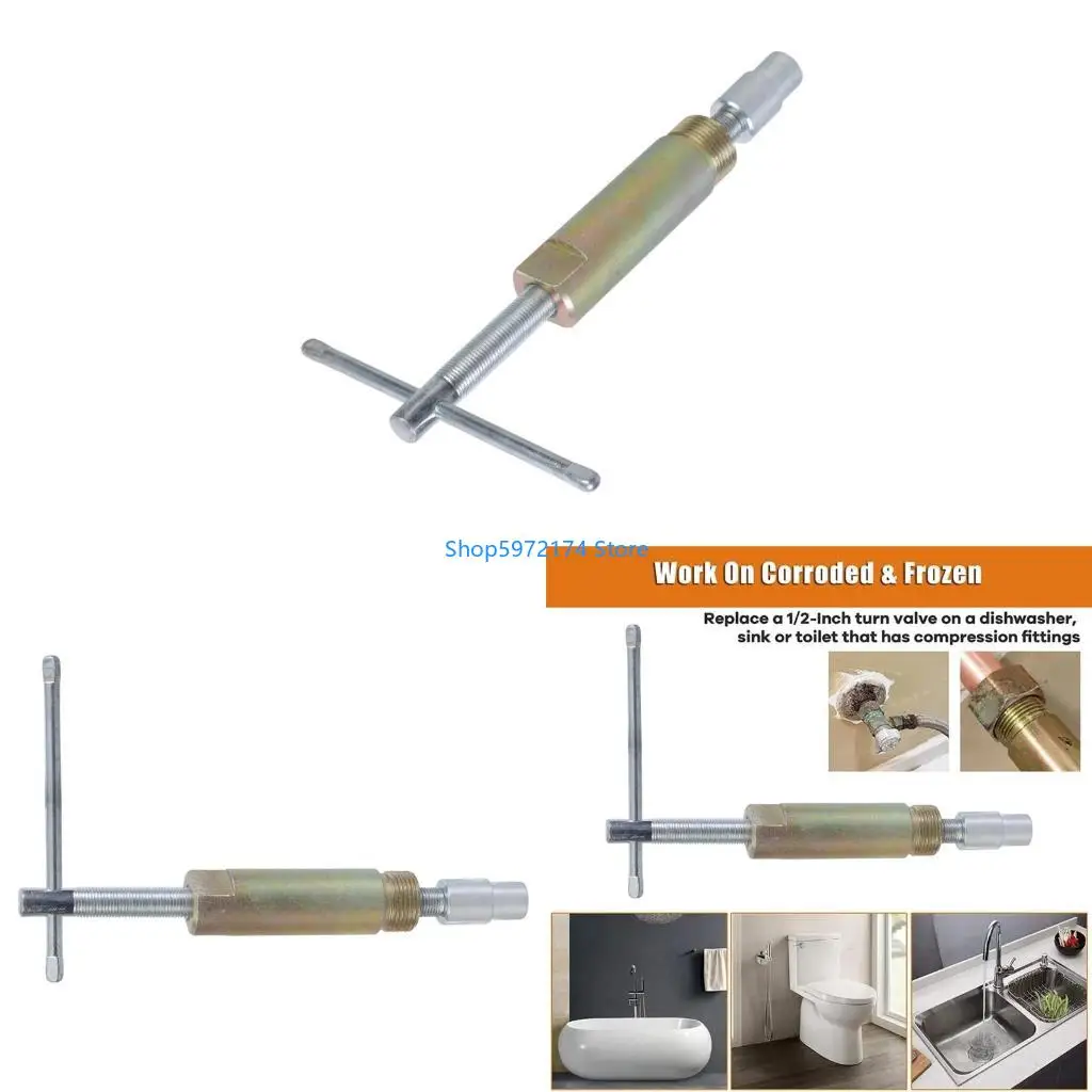 Y3NB Standard Sleeve Remover Puller Tool for 1/2inch Diameter Pipe Fitting, Sleeve Removal Tool Compression Sleeve Puller