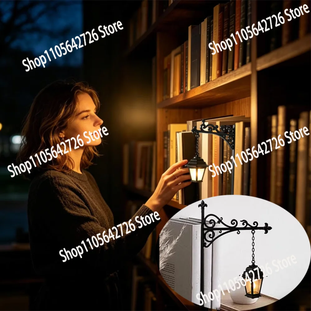 New Library Lantern-Decorative Bookshelf Lighting Decorative Book with Warm Glow Magic Reading Light