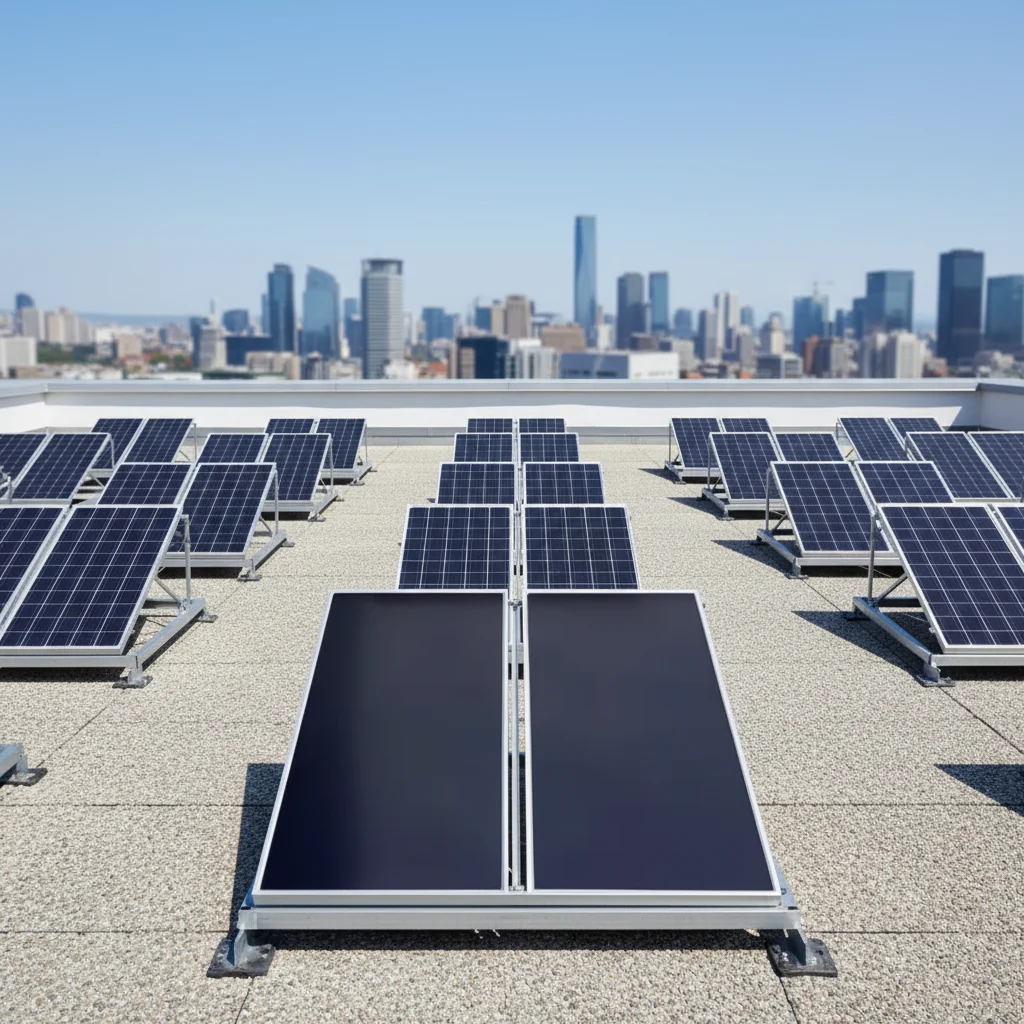 

Commercial High-Efficiency Compact Solar Hot Water System Pressurized Copper Pipe Flat Plate Solar Collector
