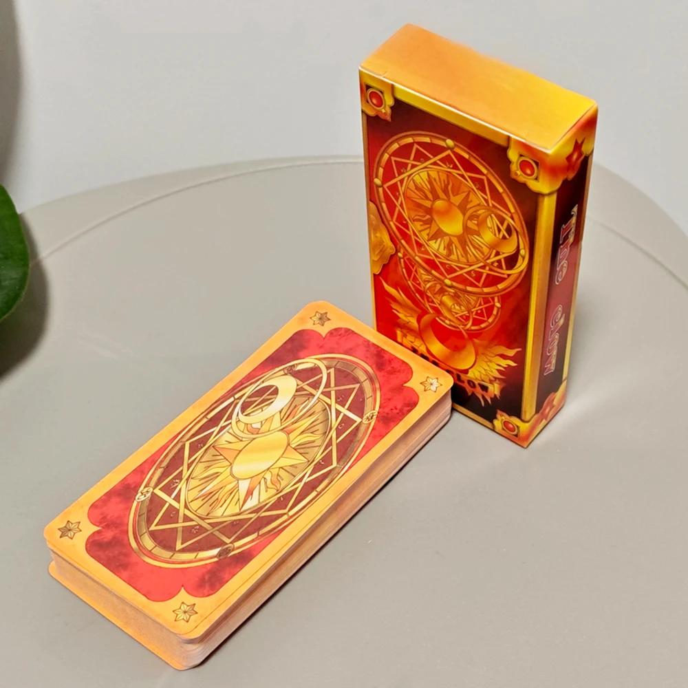 Cartes Anime pour Cosplay et affichage, 56 pièces, 11x5.5cm, Card Captor magique Sakura Clow, jeu de cartes