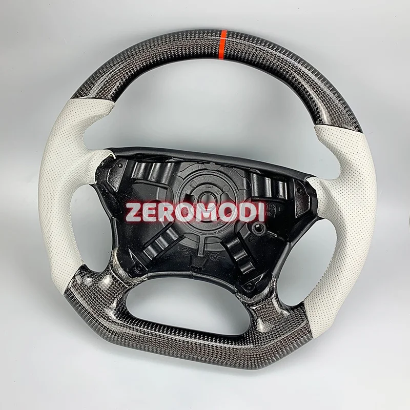 Luxury Carbon Fiber Steering Wheel Upgrade for Mercedes E-Class W210-W213 E55 E63