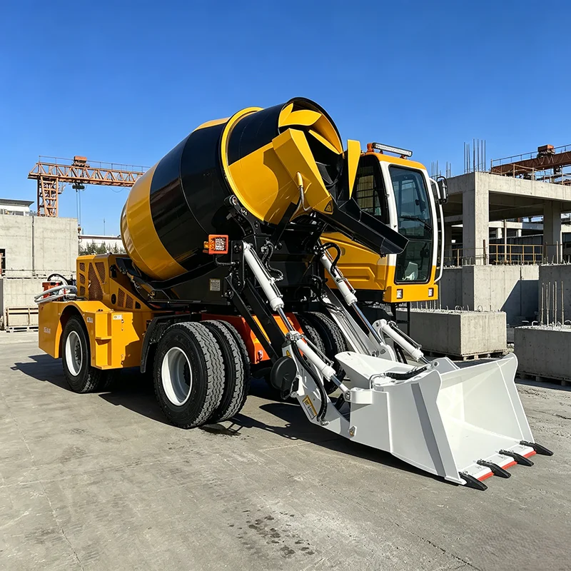 Concrete Mixer Small - Self Loading Concrete Mixer Truck 1.8