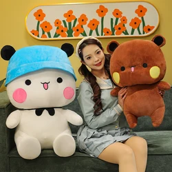 Büyük Boy 40/60cm Bubu ve Dudu Panda Peluş Oyuncaklar Çift Yastık Bebek Sevimli Doldurulmuş Hayvanlar Yumuşak Oyuncaklar Çocuklar İçin Koleksiyonluk Hediyeler