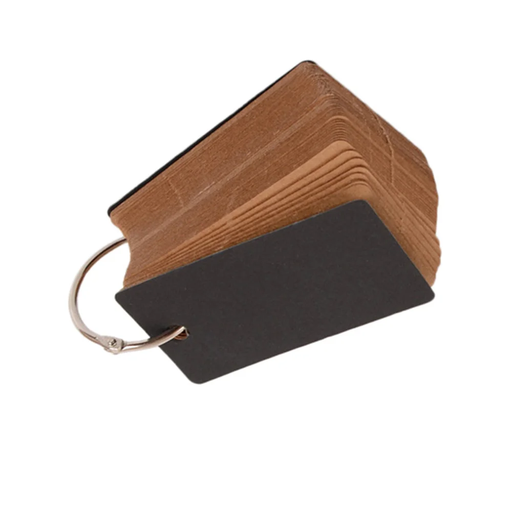 

100 pcs English Word Blank Alphabet Cards Diy Study Literacy Cards Portable Notepads Stationery Supplies For School Office Light