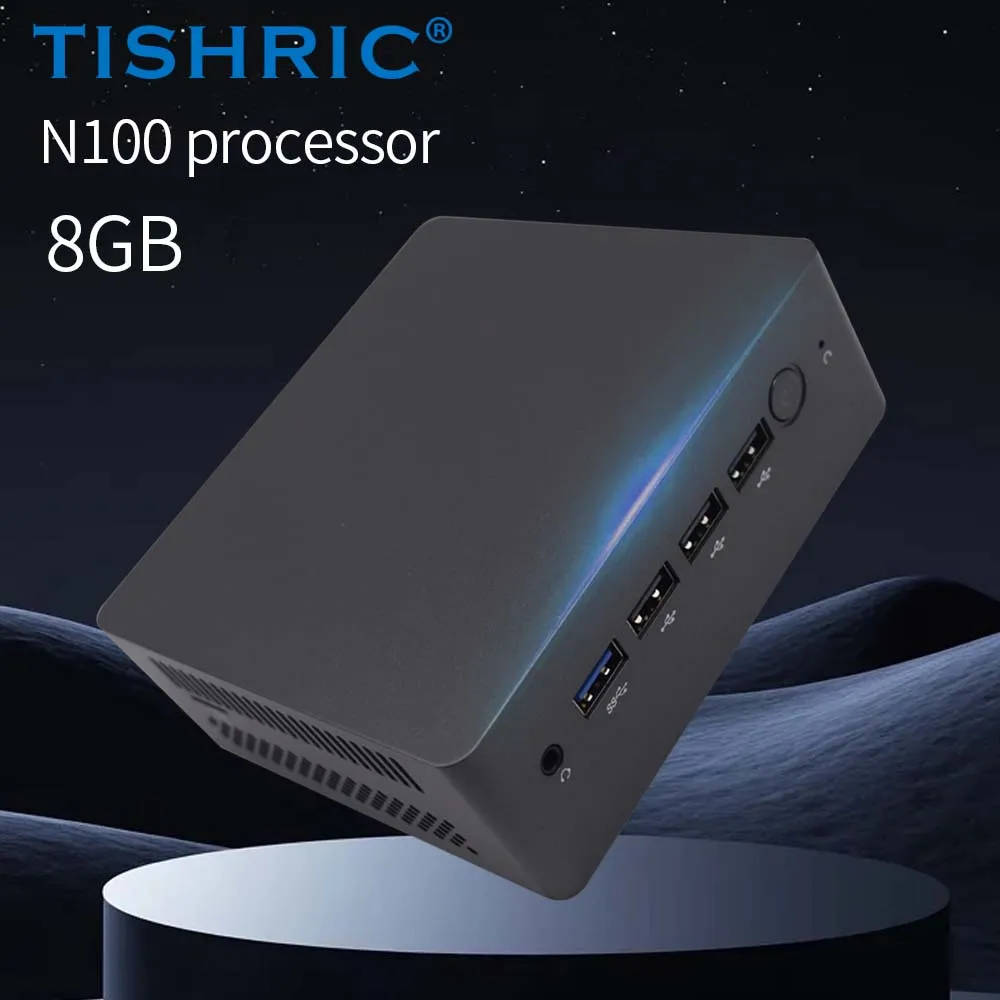 الجيل الثاني عشر N100 المضيف الصغير DDR5 الذاكرة كمبيوتر صغير 4K ثنائي الشاشة إخراج سطح المكتب الصغير الصناعية الصف كمبيوتر صغير المنزل