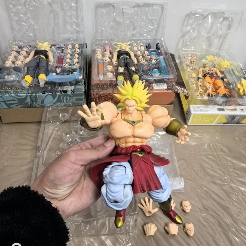 

Dragon Ball Super Ssj Broly Action Figure - Df Shf Legendary Berserker Demoniacal Fit Toy Model For Children And Collectors