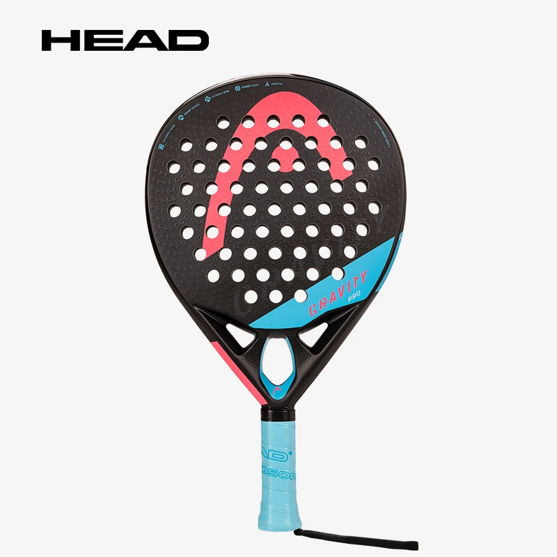 

Original HEAD Full Carbon Beach Tennis Racket Wide Face Comfortable Grip Lightweight Tennis Racket Sports Board Tennis Racquet