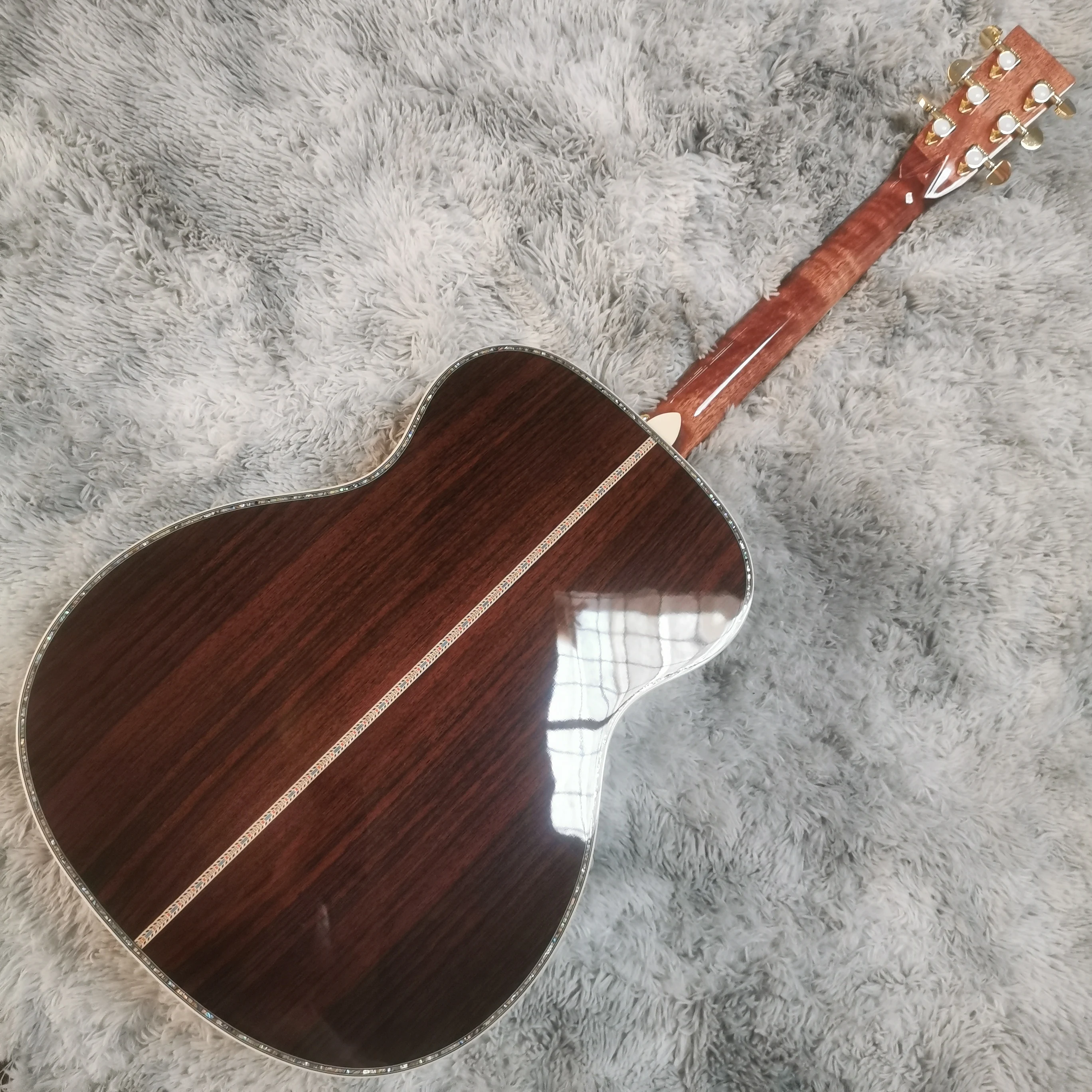 40 inch OM45 series solid wood profile, glossy acoustic acoustic acoustic guitar