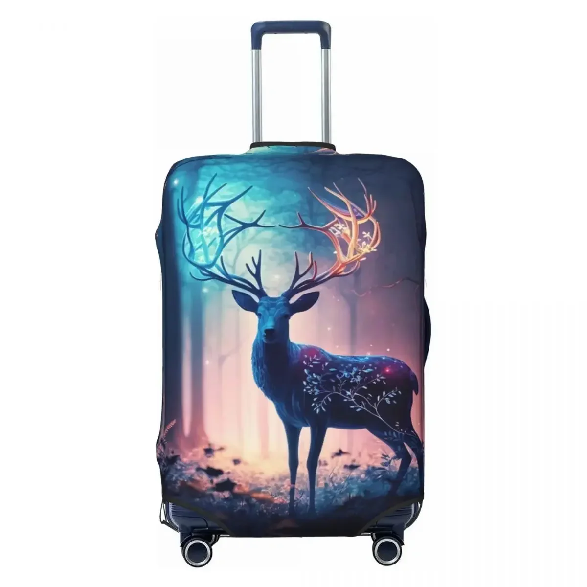 

Custom Deer Fantasy Luggage Cover Cute Suitcase Protector Covers Suit For 18-32 inch