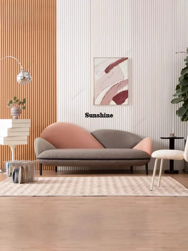 

Современный скандинавский диван для небольшой квартиры, компактный, в стиле лёгкой роскоши, FT