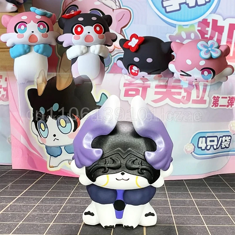 Original Mihoyo Honkai Star Rail Awoo Awoo Serie Chimera Mini Blind Bag Zweite Serie 2 Anime-Peripherie Sammelfigur Geschenk