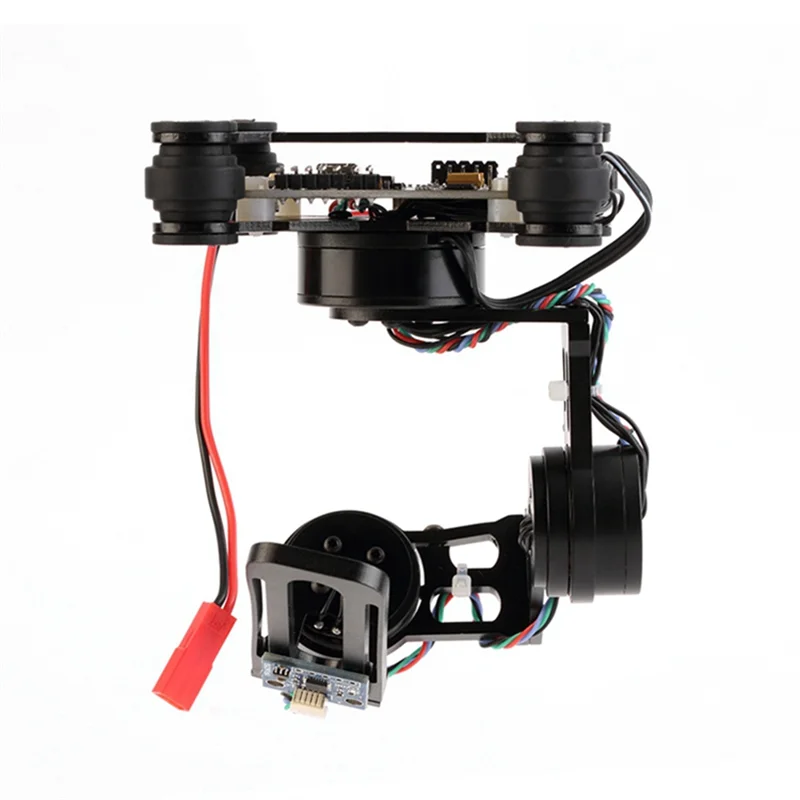 For FPV Aerial Shooting SCT Hawkeye Gimbal Module 2-Axis Gimbal 3-Axis 2D Brushless Gimbal Module Durable Easy Install Black