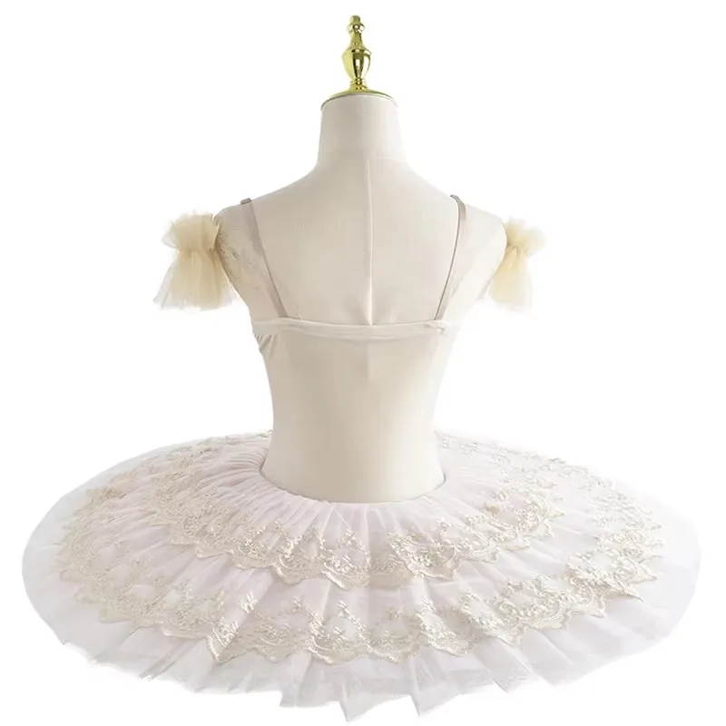 プロのバレエチュチュ女の子白鳥の湖プラッターパンケーキチュチュバレリーナパーティードレス子供キッズバレエダンス衣装