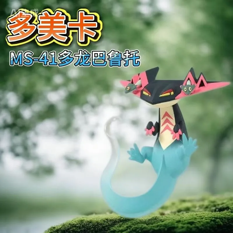 En stock, Takara Tomy Tomica Pokemon Pocket Monsters Moncolle MS-41 Dragapult, Mini figura de resina de anime, juguetes, adornos de escritorio, regalos