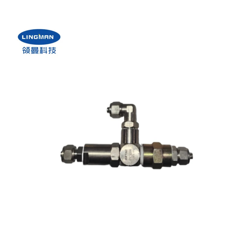 

Прецизионные пневматические клапаны Lingman для удержания давления, используемые в патронах станков с ЧПУ