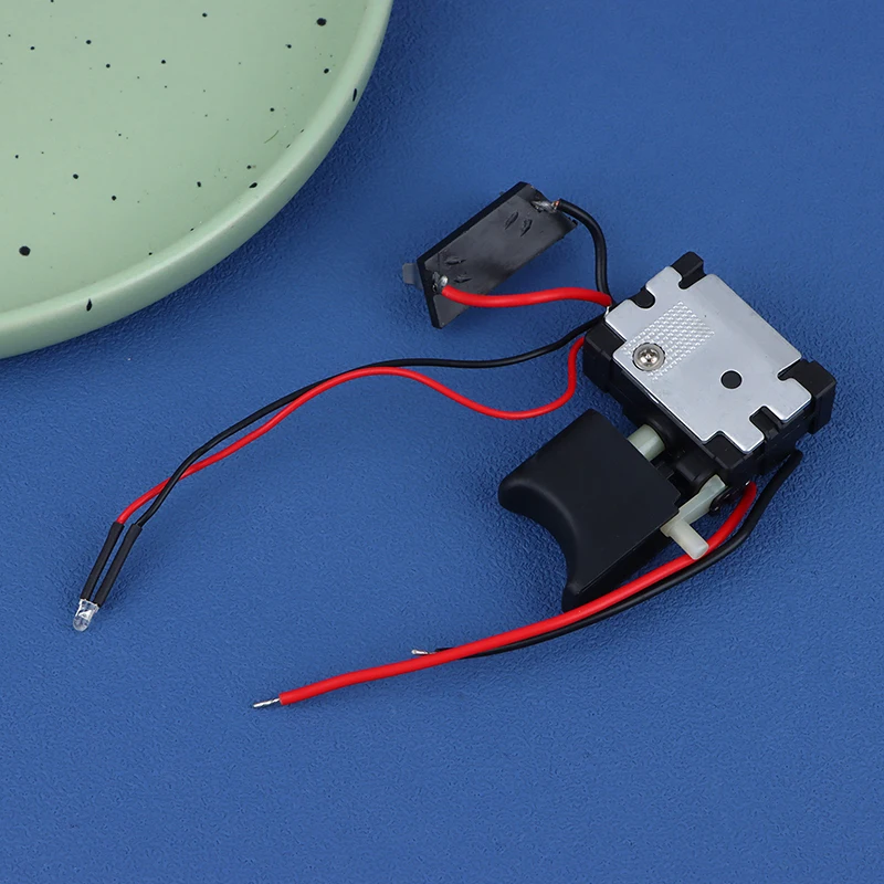 Drill Switch Electric Drill Dustproof Speed Control Push Button Trigger Switch DC Cordless