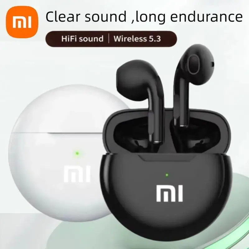 NEW Original Xiaomi Air Pro 6 TWS Wireless Headphones Bluetooth Earphones Mic Pods In Ear Earpod Earbuds Sport Headset For Phone