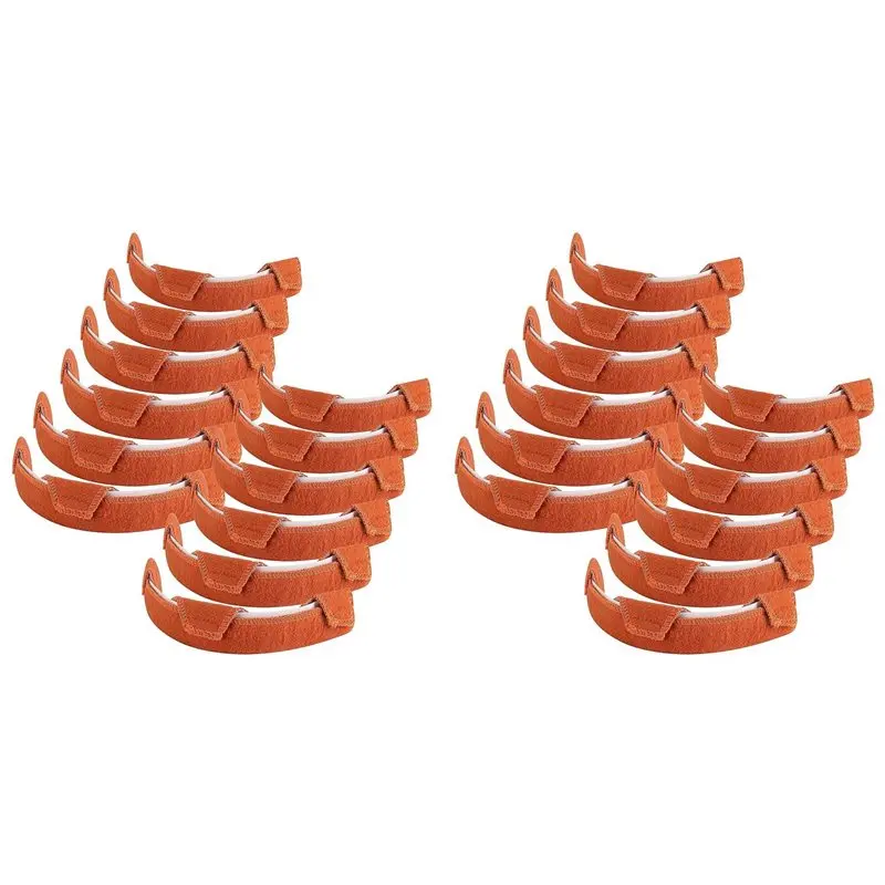 

Smart-Hard Hat Sweatband- Cotton Washable Hard Hat Self Adhesive Sweat Band Liner Reusable Hard Hat Helmet Sweat Pads 24PCS