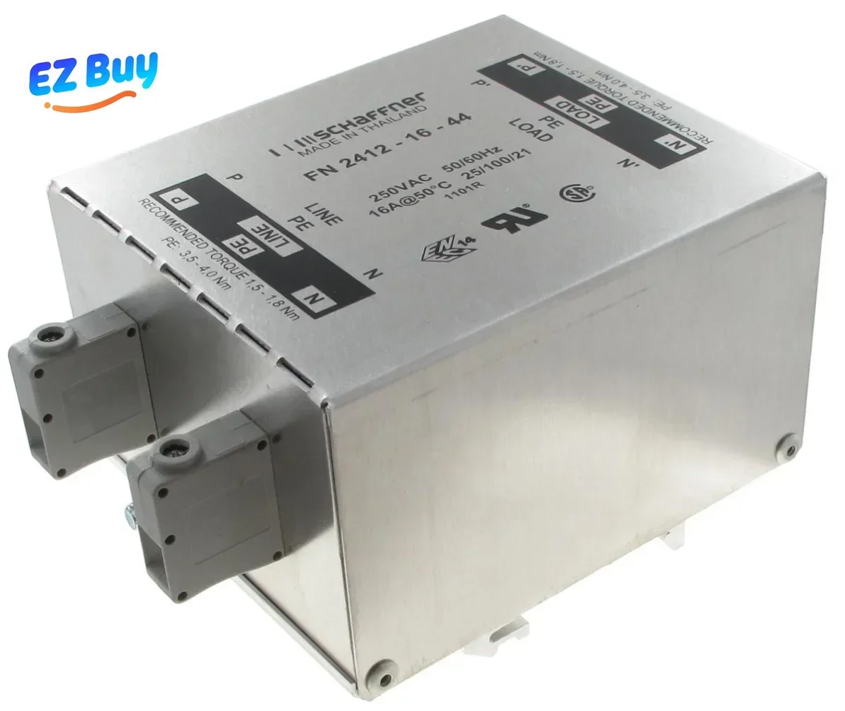 FN2412-16-44 Standard Peormance Single Phase Filters FN2412 Series 16A EMC/I Filters for Industrial Electronics