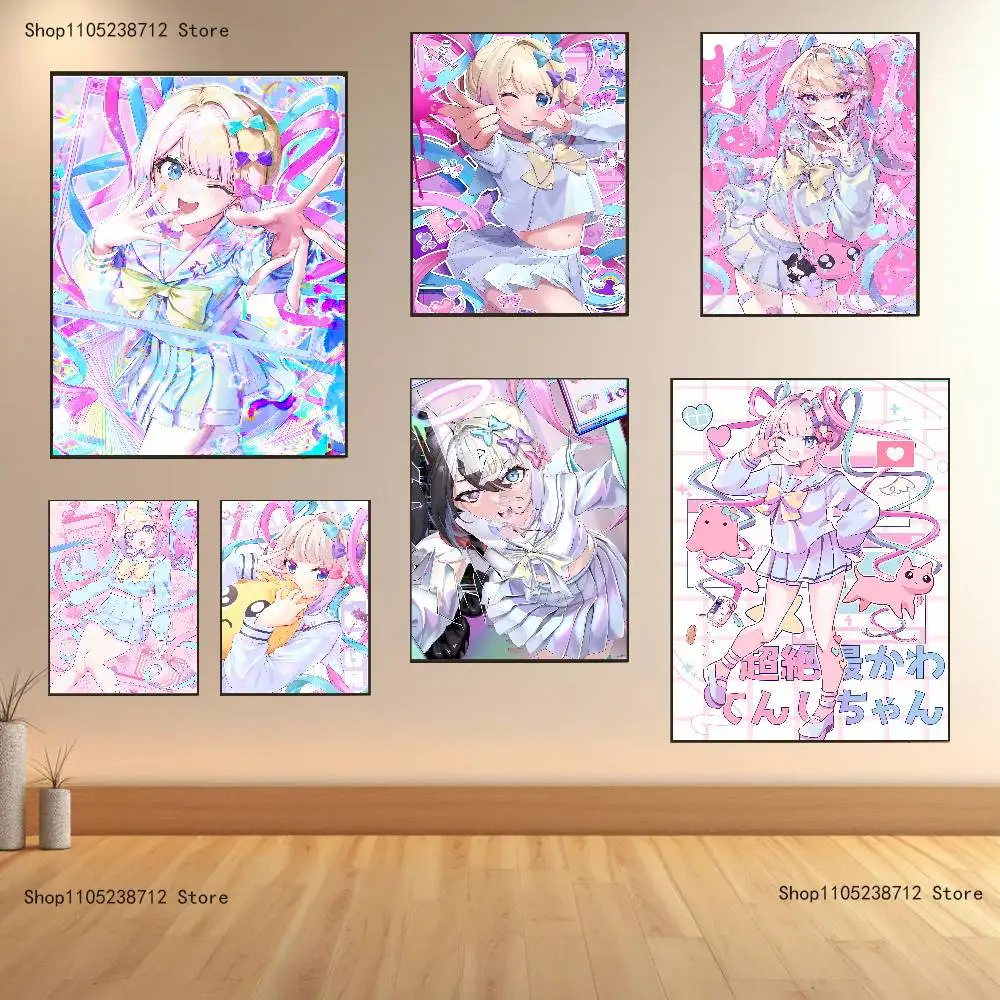 

N-Needy Girl O-Overdoses Poster High Quality Dorm Living Room Aesthetic Wall Decoration Painting Stickers Gift