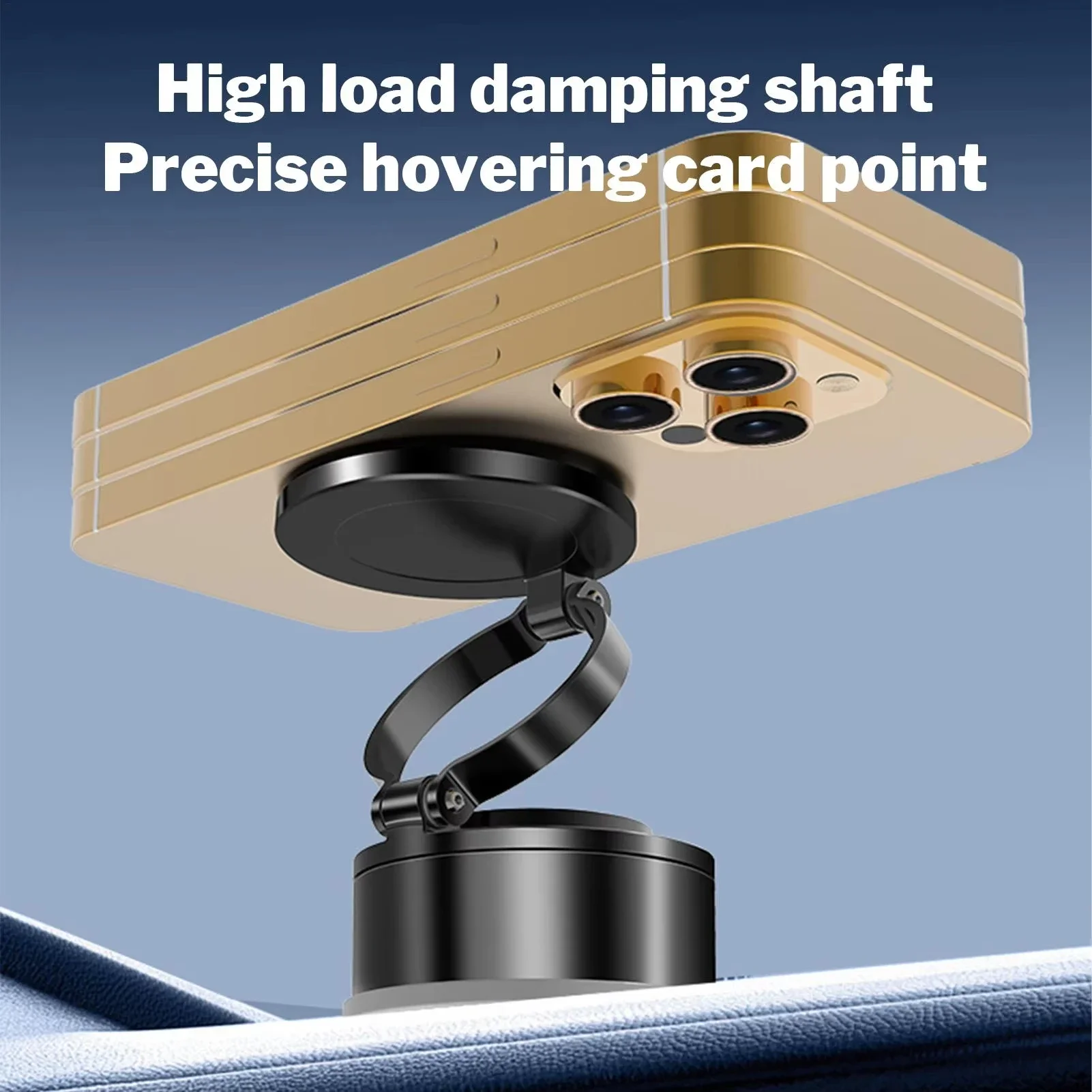 

Vacuum Phone Holder Magnet Dashboard Magnetic Suction Phone Mount Stand Foldable Adjustable Mobile Stand Car Accessories