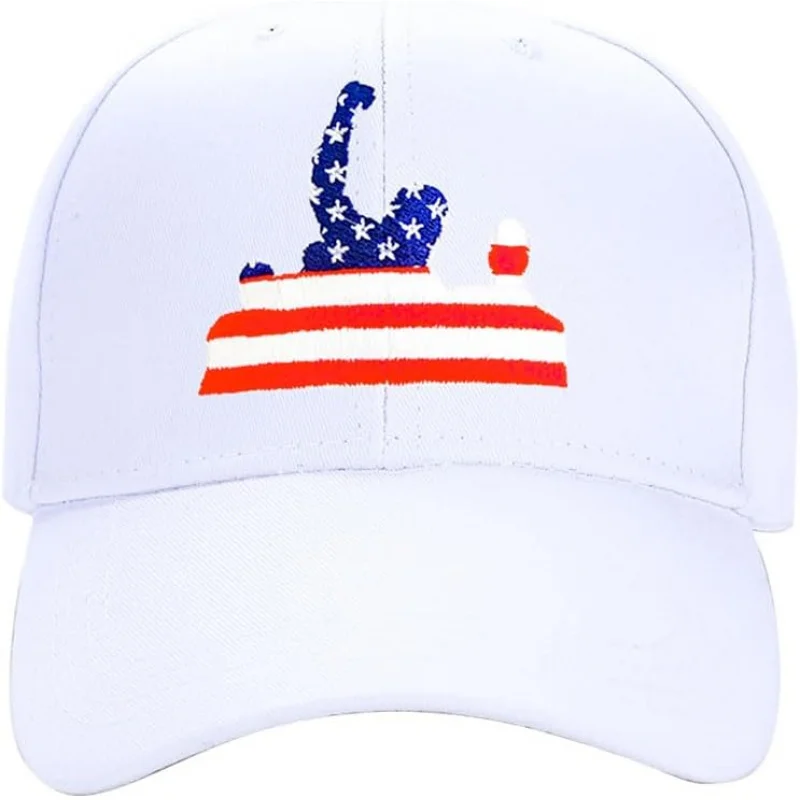 

Donald Trump's 2024 Embroidered Adjustable Baseball Hat for Men and Women's Sports Leisure Style Makes America Great Again