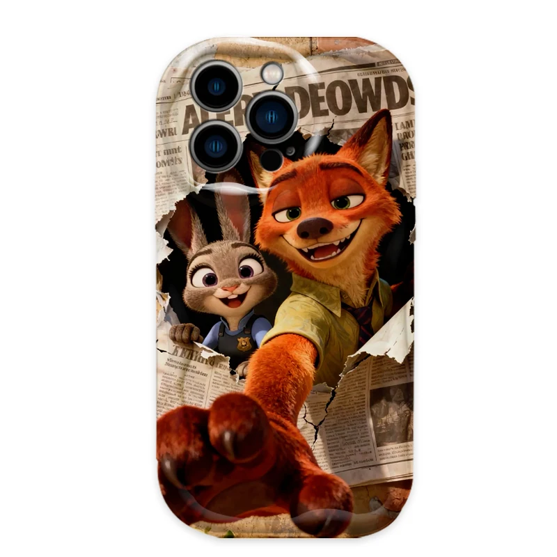Cartoon Judys Phone Case For Samsung Galaxy A17 M16 A56 A36 A26 A16 A06 A35 A55 A25 A05s A15 A54 A34 A24 A14 A13 A73 A53 4G 5G