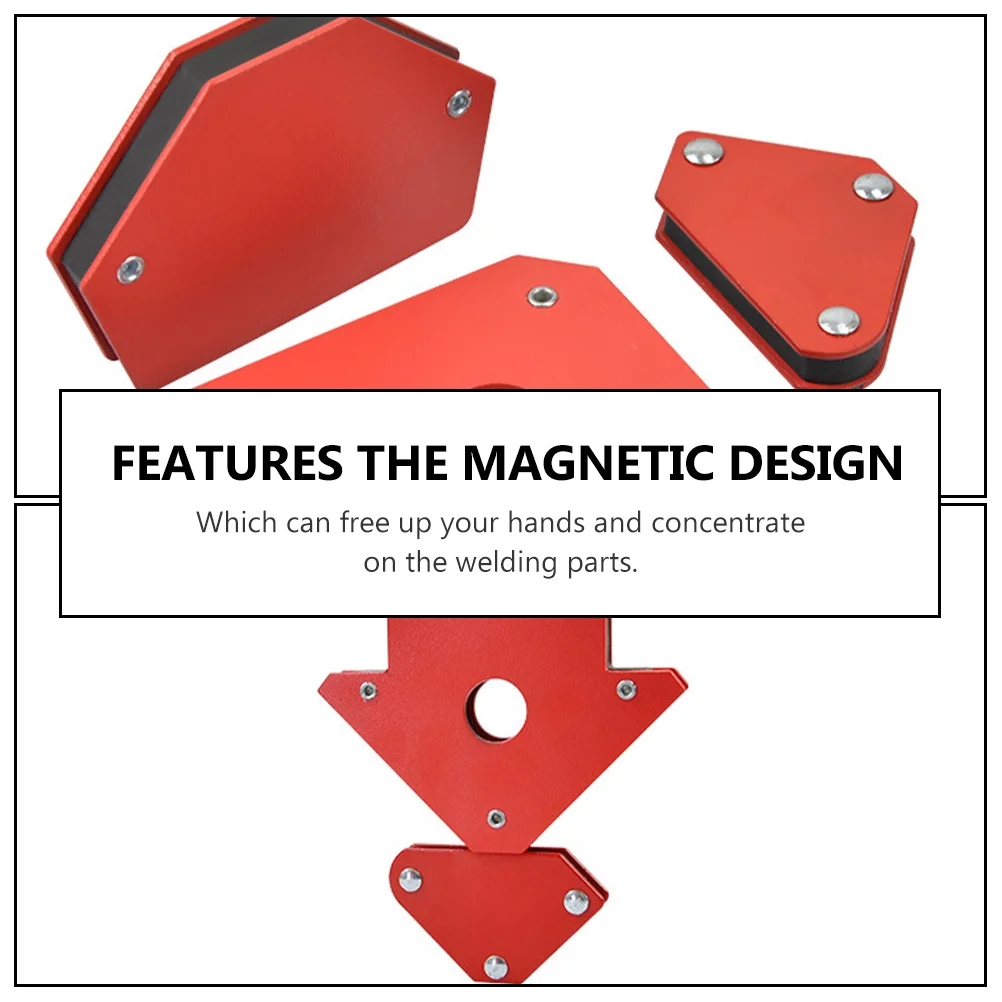 마그네틱 용접 보조 도구, 용접 도구, 자석 직각 설정 홀더, 6 개