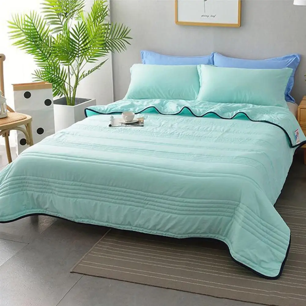 

2 Persons Sleeping Quilt Comforter for Night Sweats Lightweight Machine Washable Quilt for 2 Persons Summer Air for Sleeping