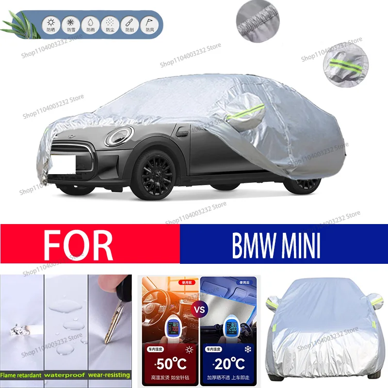 For BMW MINI Car clothing sun protection snow prevention antifreeze car protective cover  auto cover