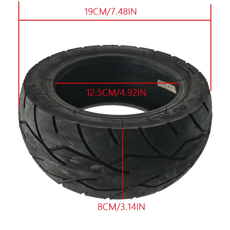 8x3.00-5 vacuum tire does not require inflation for flatbed handcart transport vehicles