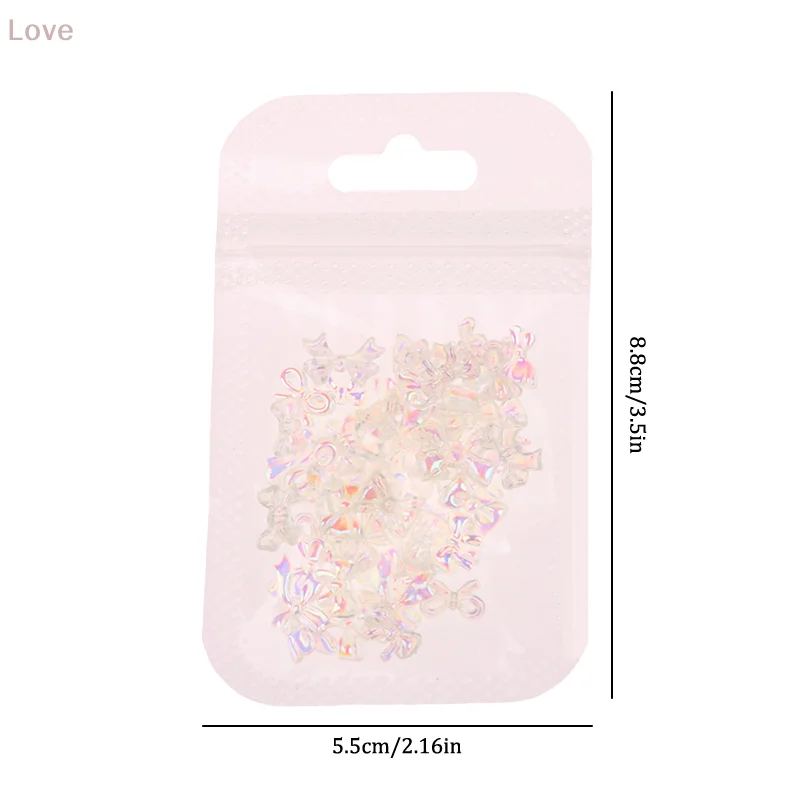 [L & P] 100 قطعة/المجموعة/المجموعة فراشة تصاميم مسمار الفن الديكور الراتنج ثلاثية الأبعاد سحر مسمار الملحقات مانيكير للنساء الفتيات