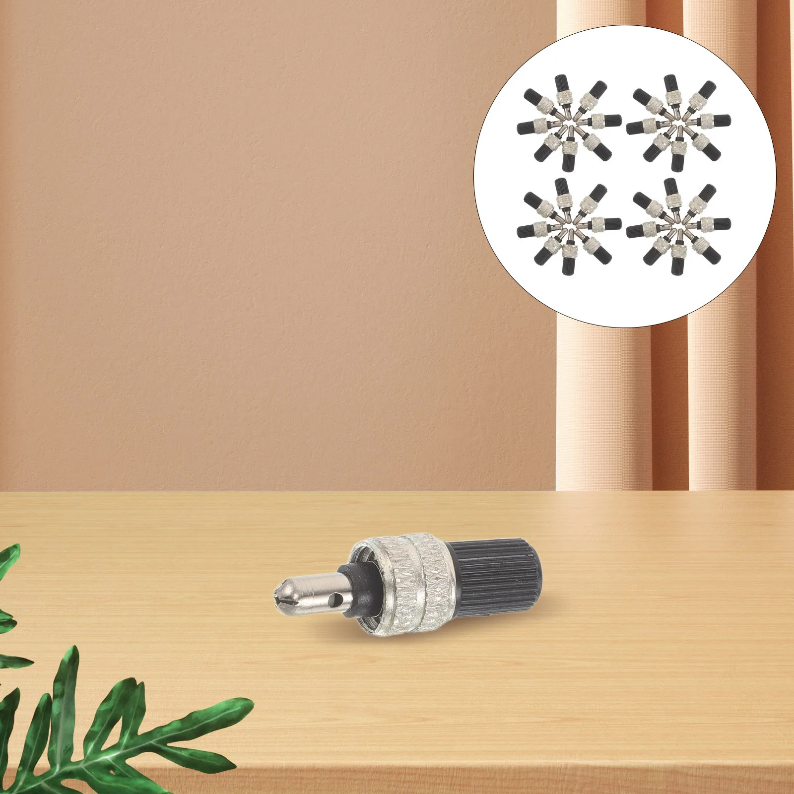 

50Pcs Bike Valve Core Kit German Type Tire Valve Core Replacement for Bicycle Maintenance Emergency Repair Supplies