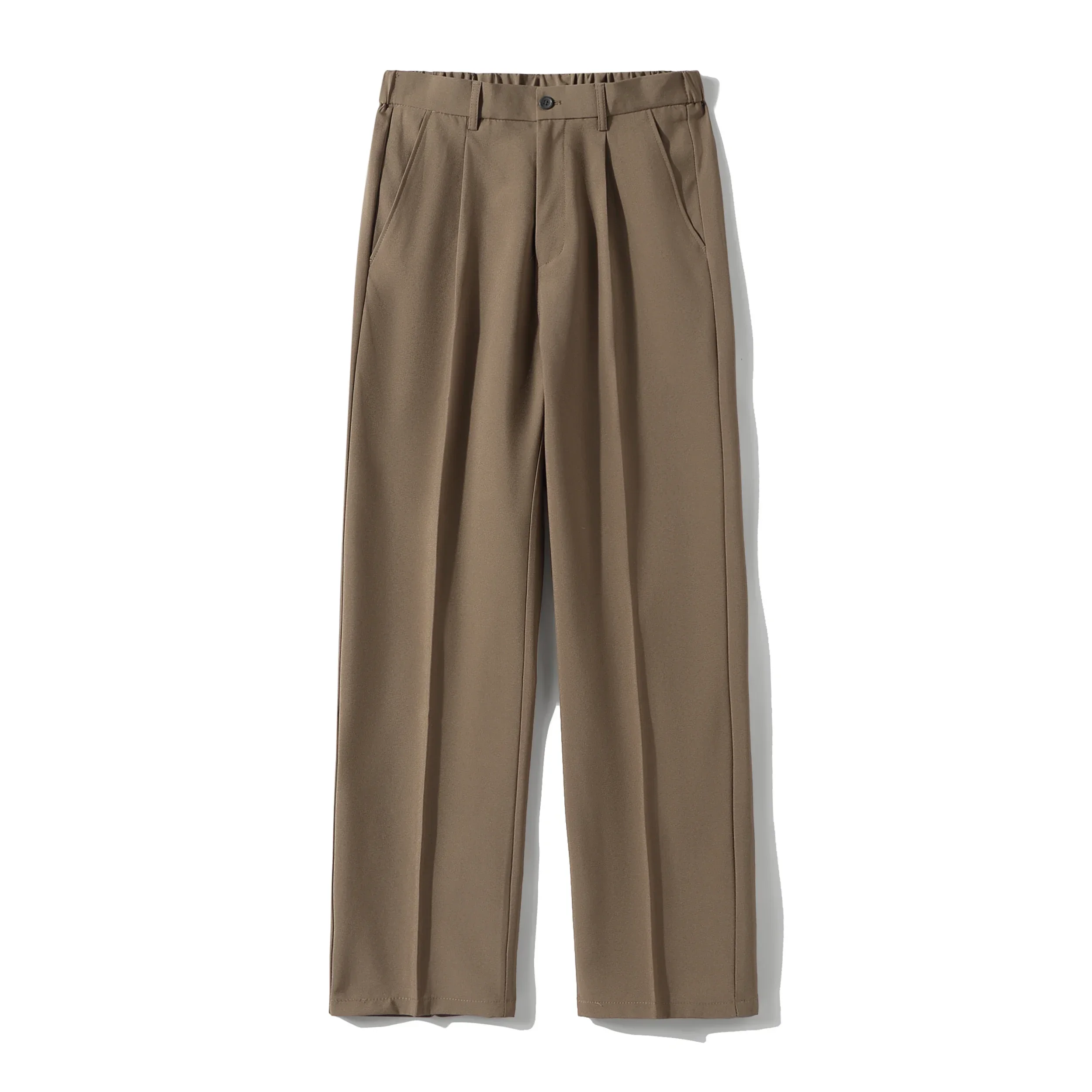 Jurkbroeken Heren Koreaanse mode Geplooide broek Chino-broek Herenkleding 2024 Lichtgewicht coole broek