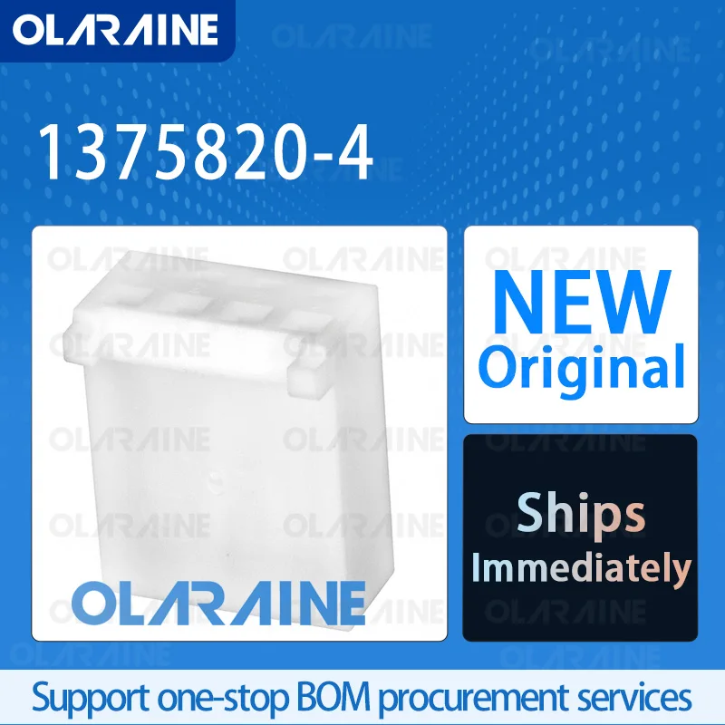 

50/200/500Pcs 1375820-4 100% brand new and original IC chip Header and wire shell connectors 4 Position