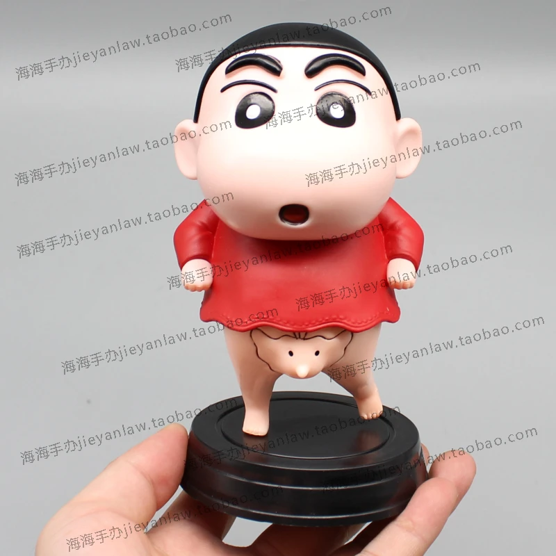 15cm pastello Shin-Chan figura Action elefante tronco figura Anime Pvc Nohara Shinnosuke Action figurine collezione regalo modello giocattolo