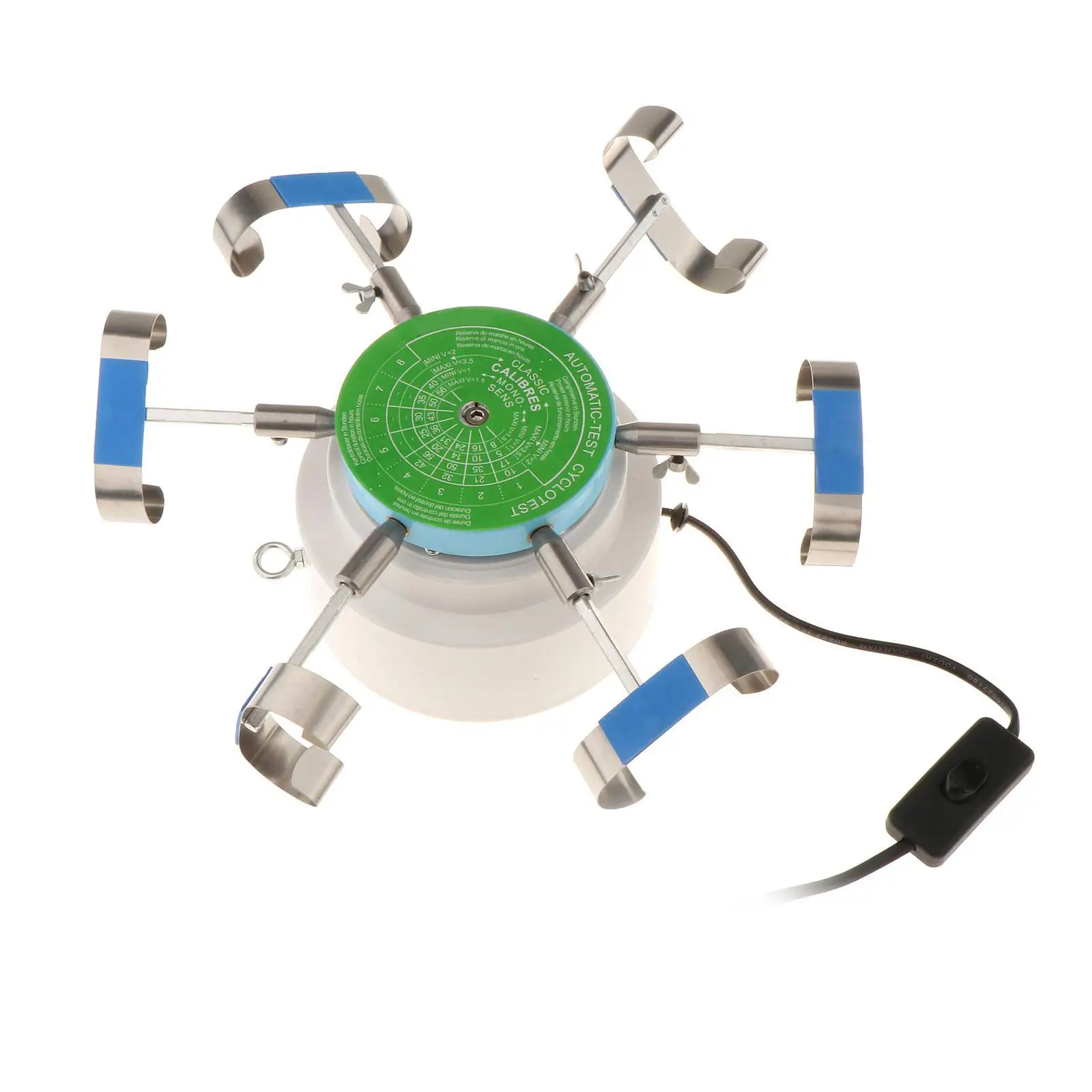 Automatic Watch Tester Watch Shaker Professional for Six Watches Universal Watch Repairing Tool 110V Mechanical Watch Winder