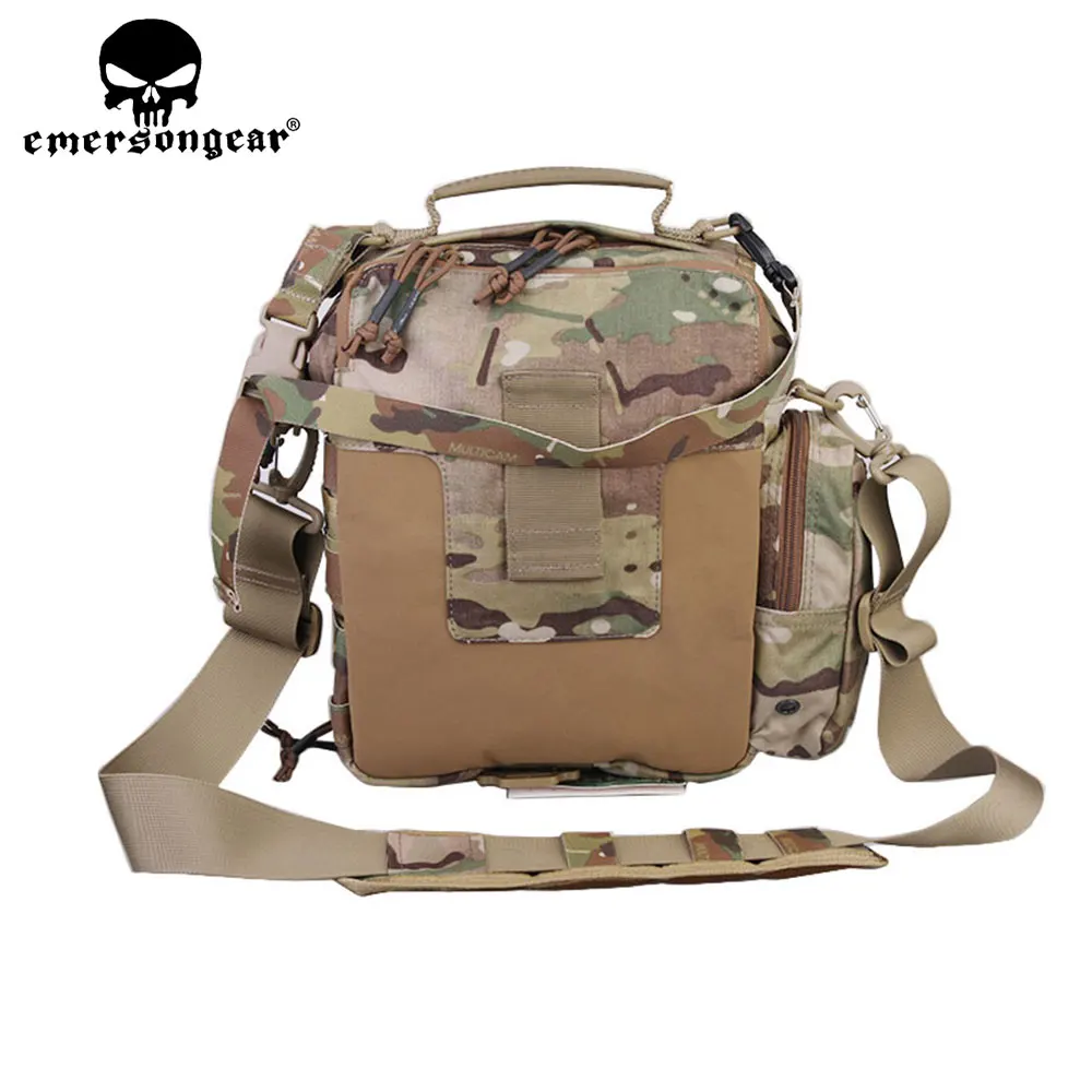 Emersongear taktyczny Tablet Notebook średnie torby kurierskie Outdoor Travel Crossbody torba Airsoft polowanie etui na ramię