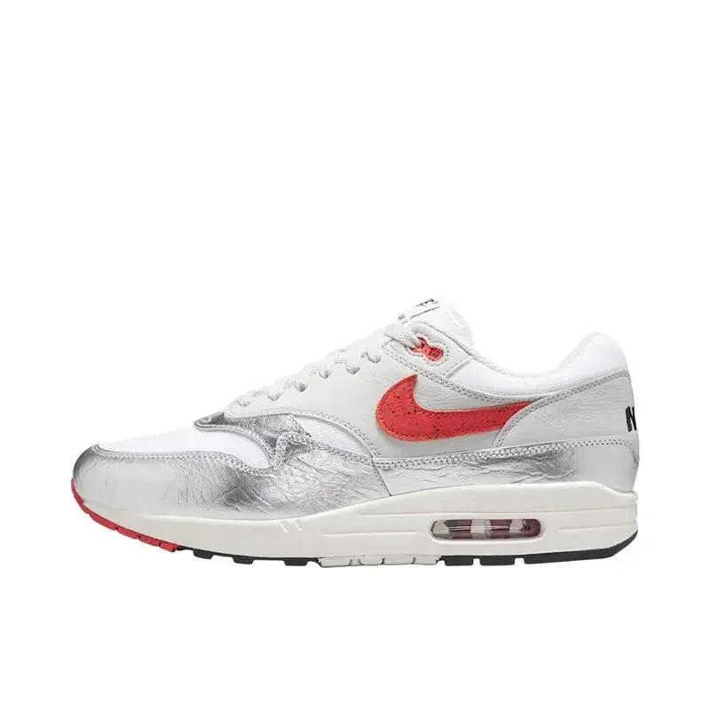 Nike Air Max 1 PRM SE Hot Sauce HF7746-100 Wear-resistant Shock Absorption Men's/Women's Low Top Running Shoes Christmas Gift