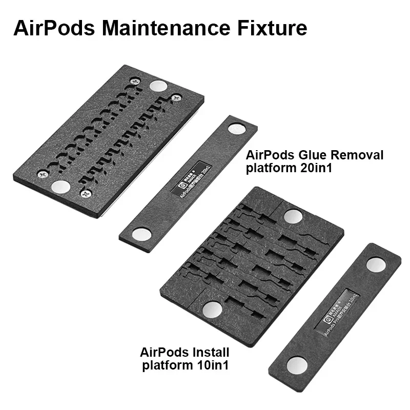 AMAOE Gourd Glue Removal Station for AirPods  Maintenance Wireless Bluetooth Earphone Positioning Repair Clamping Tool