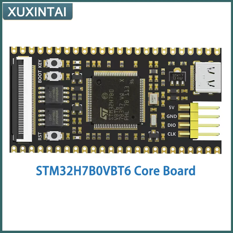 

1 шт. новая оригинальная основная плата STM32H7B0VBT6 STM32H7B0, макетная плата 28 МГц 128 К Flash 1,4 м SRAM