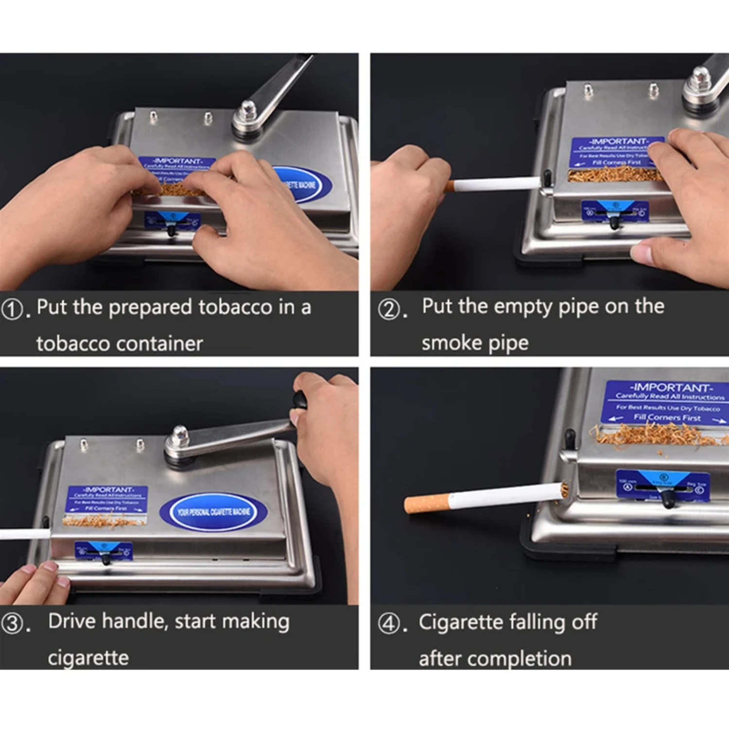 how to use a cigarette machine What Is the Best Device to Put Cigarettee In? A Real User's Review of the  Portable Metal Manual Cigarette Rolling Machine