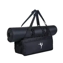 Bolsa de Yoga de ombro impermeável para mulheres, treino ao ar livre sem esteira, fitness, esporte, ginásio, armazenamento