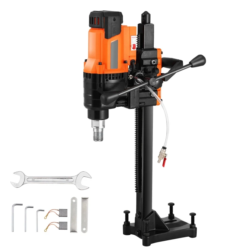 3000W/3200W Core Drill Machine Drilling Diameter Diamond Stand Core Drill Rig Rugged Concrete Core Drill Wet Dry Use