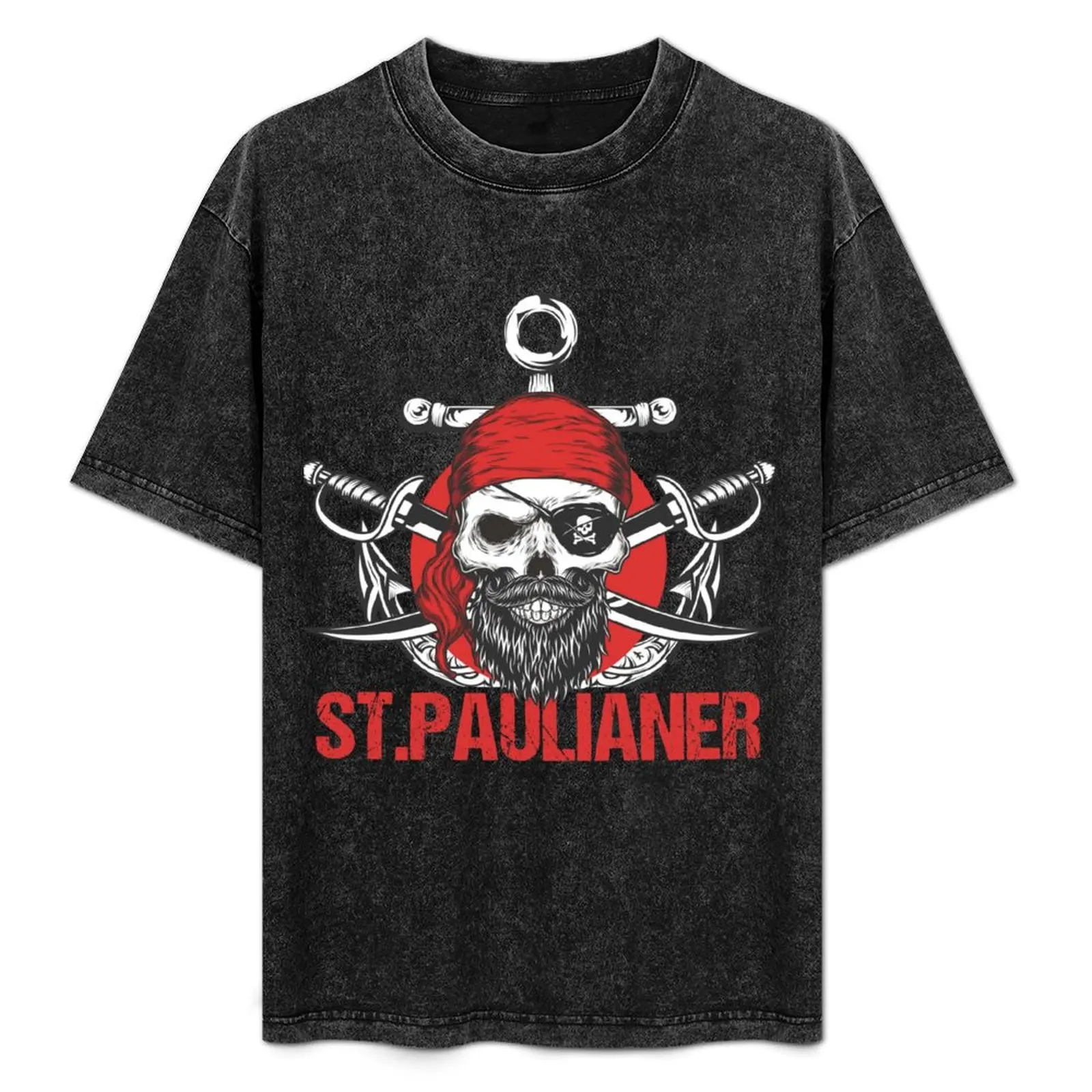 

St. Paulaner Hamburg fan St Pauli football shirt Hamburg T-Shirt street wear graphic shirts men workout shirt