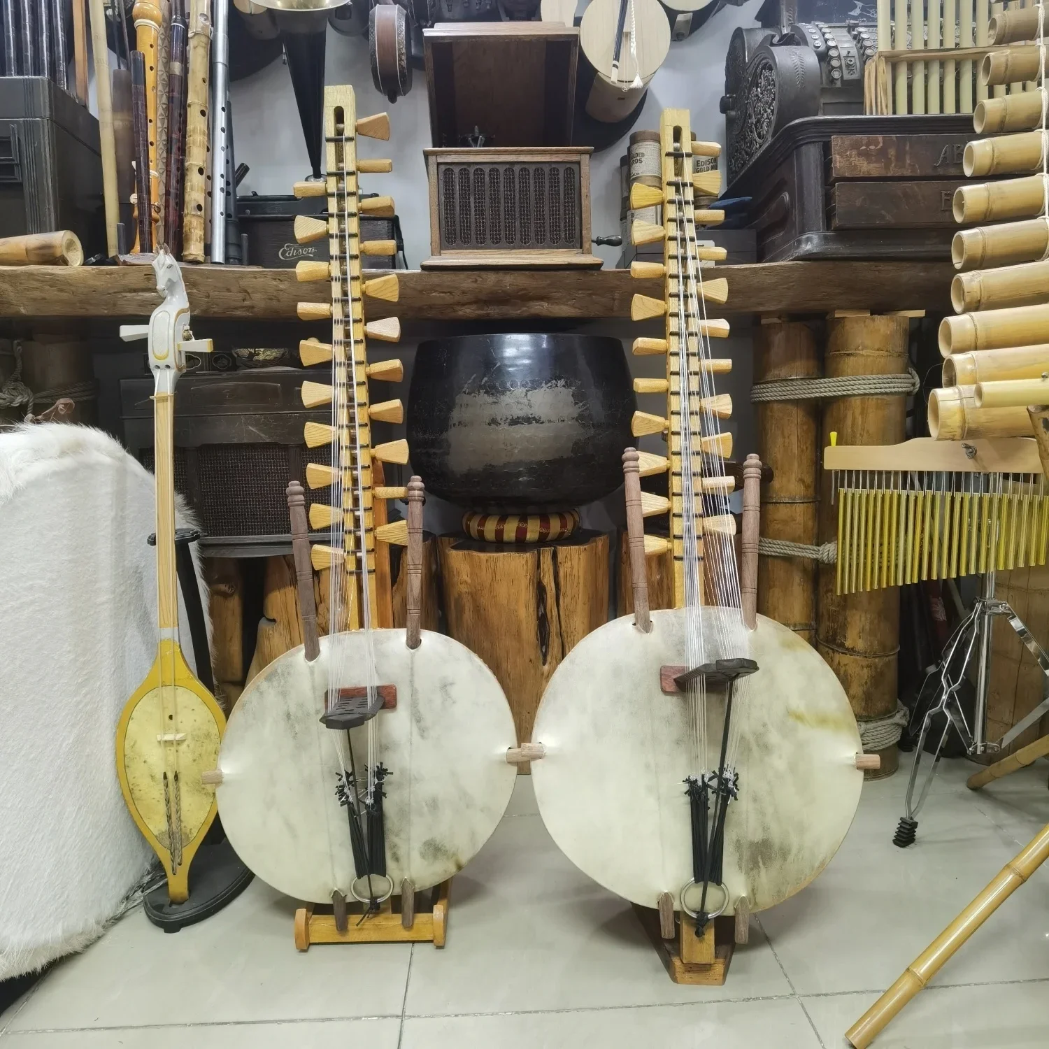 African court musical instruments, West African musical instruments